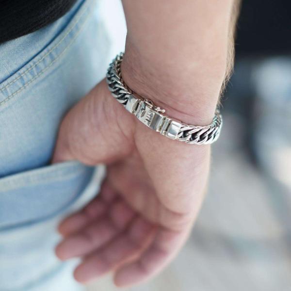 108 Armband Heren DOUBLE LINKED Collectie