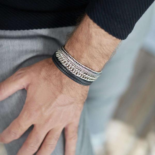 115 Armband Heren LINKED Collectie