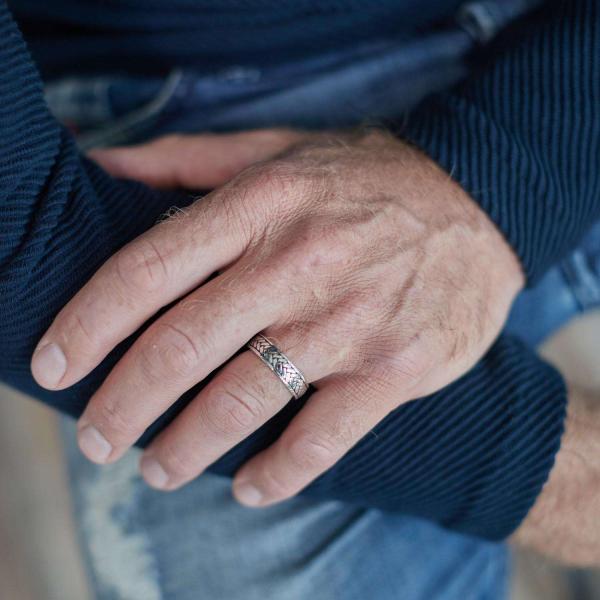 130 Ring Heren CROSSLINE Collectie