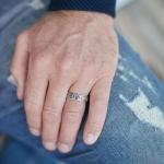 130 Ring Heren CROSSLINE Collectie