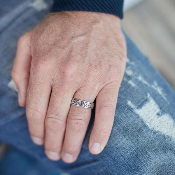 130 Ring Heren CROSSLINE Collectie