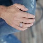 133 Ring Heren CROSSLINE Collectie