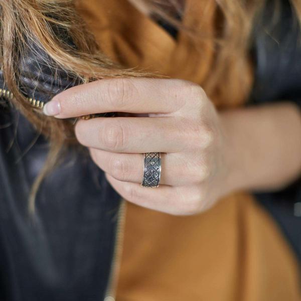 133 Ring Dames CROSSLINE Collectie