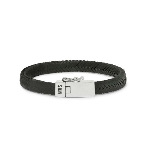155BLK Armband Zwart ALPHA Collectie