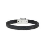 155BLK Armband Zwart ALPHA Collectie