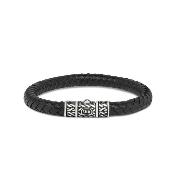 156 Armband Zwart ROOTS Collectie