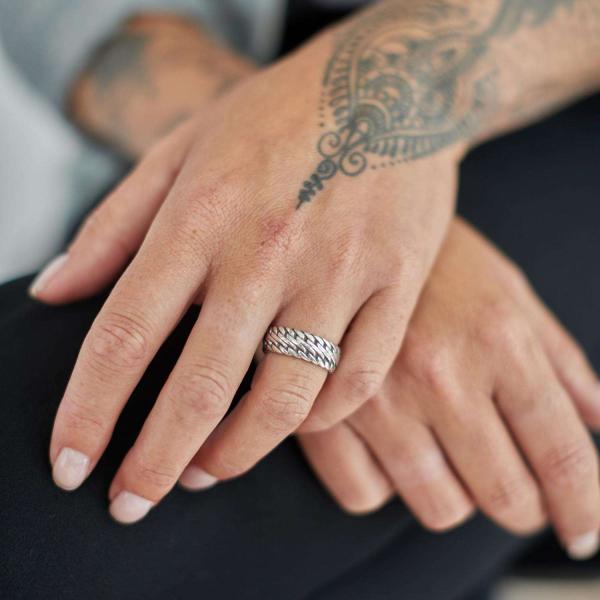 161 Ring Dames WEAVE Collectie