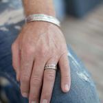 167 Ring Heren CHEVRON Collectie