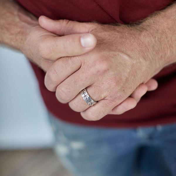 167 Ring Heren CHEVRON Collectie