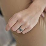 167 Ring Dames CHEVRON Collectie