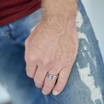 167 Ring Heren CHEVRON Collectie