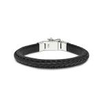 171BLK Armband Zwart WEAVE Collectie