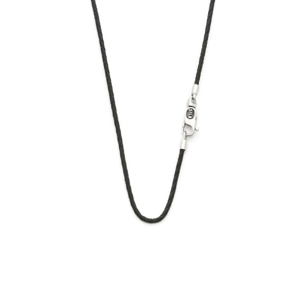 179BLK Ketting Zwart ROOTS Collectie