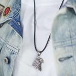 179BLK Ketting Zwart Dames ROOTS Collectie