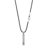 179BLK Ketting Zwart ROOTS Collectie