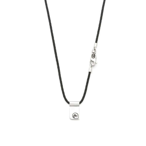 183BLK Ketting Zwart CHEVRON Collectie