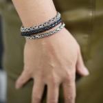 197 Armband Dames DOUBLE FOX Collectie