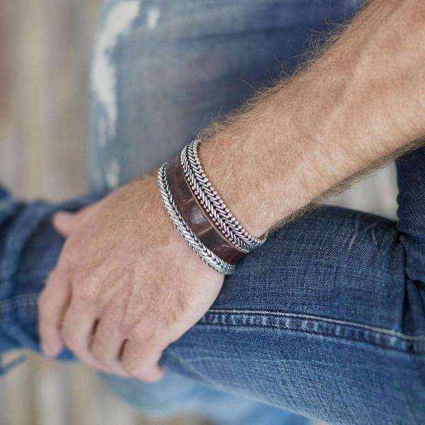 203 Armband Heren CLASSIC CHEVRON Collectie