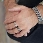 238 Ring Heren CLASSIC CHEVRON Collectie