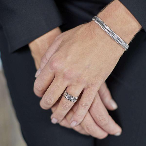 238 Ring Dames CLASSIC CHEVRON Collectie