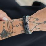 251BLK Armband Zwart Dames BOLD Collectie