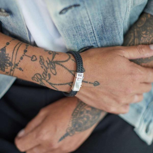 251BLK Armband Zwart Dames BOLD Collectie