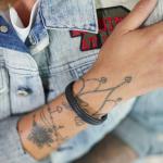 251BLK Armband Zwart Dames BOLD Collectie