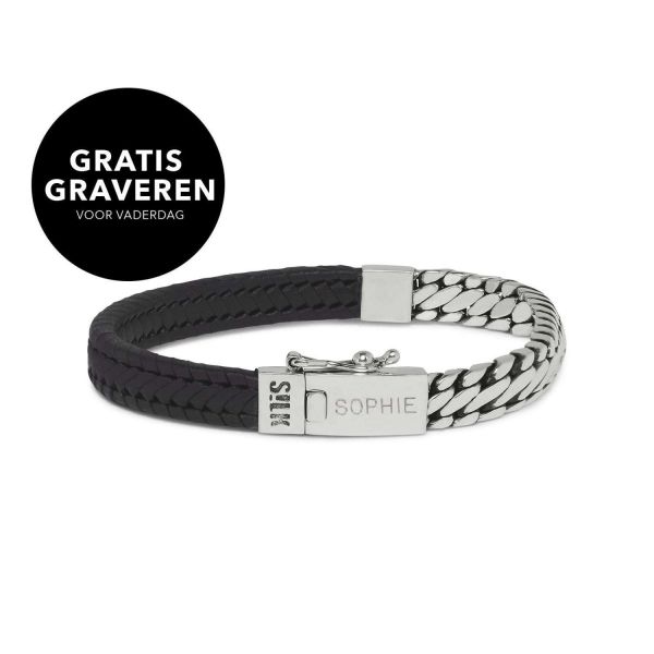 277BLK Armband Zwart