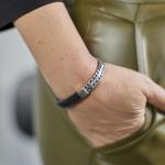 277BLK Armband Zwart Dames BOLD Collectie