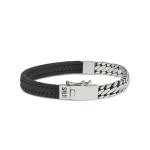 277BLK Armband Zwart BOLD Collectie