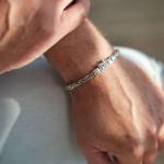 281 armband bicolor Heren RAW Collectie