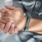 281 armband bicolor Heren RAW Collectie