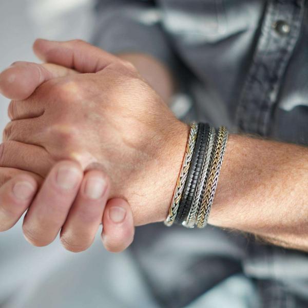 282 armband bicolor Heren RAW Collectie