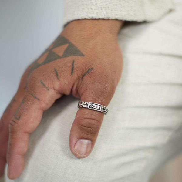 309 Ring Heren CHEVRON Collectie