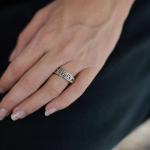 309 Ring Dames CHEVRON Collectie