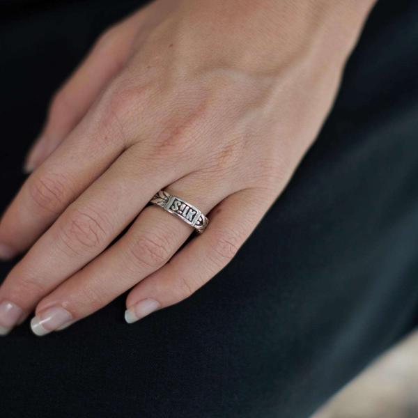 309 Ring Dames CHEVRON Collectie