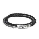 325BLK Armband | Ketting Zwart ROOTS Collectie
