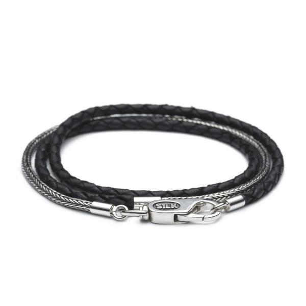 325BLK Armband | Ketting Zwart ROOTS Collectie
