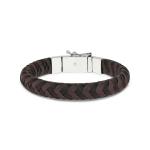 326BBR Armband Zwart-Bruin ARCH Collectie