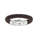 326BBR Armband Zwart-Bruin ARCH Collectie