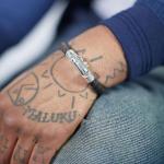 326BBR Armband Zwart-Bruin Heren ARCH Collectie