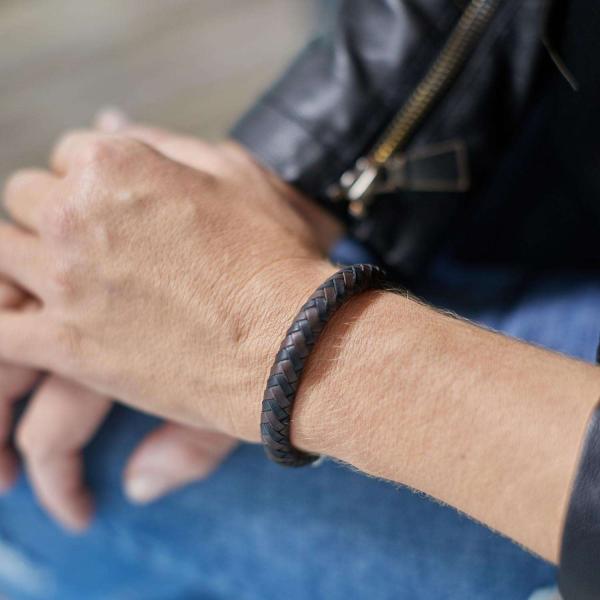 326BBR Armband Zwart-Bruin Dames ARCH Collectie