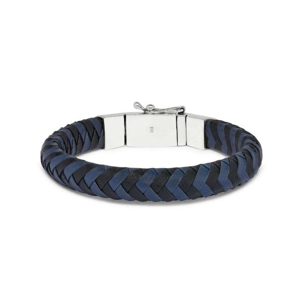 326BBU Armband Zwart-Blauw ARCH Collectie
