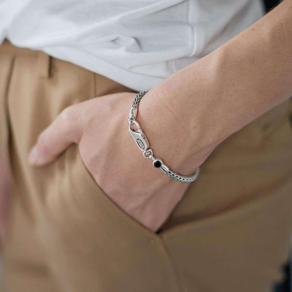 330BLK Armband Zwart Dames ROOTS Collectie