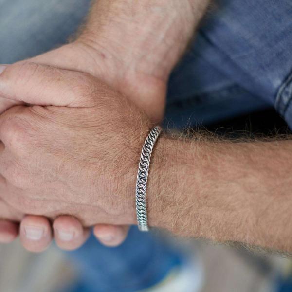 335 Armband Heren DOUBLE LINKED Collectie