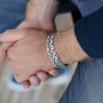 346 Armband Heren DOUBLE FOX Collectie