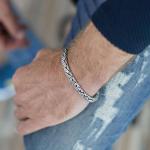 346 Armband Heren DOUBLE FOX Collectie