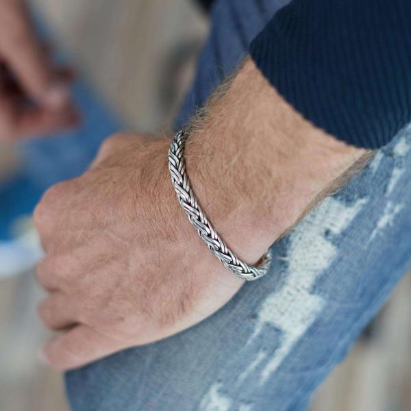 346 Armband Heren DOUBLE FOX Collectie