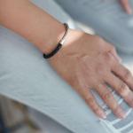 355BLK Armband Zwart Dames ROOTS Collectie