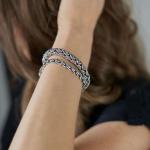 363 Armband Dames DOUBLE FOX Collectie